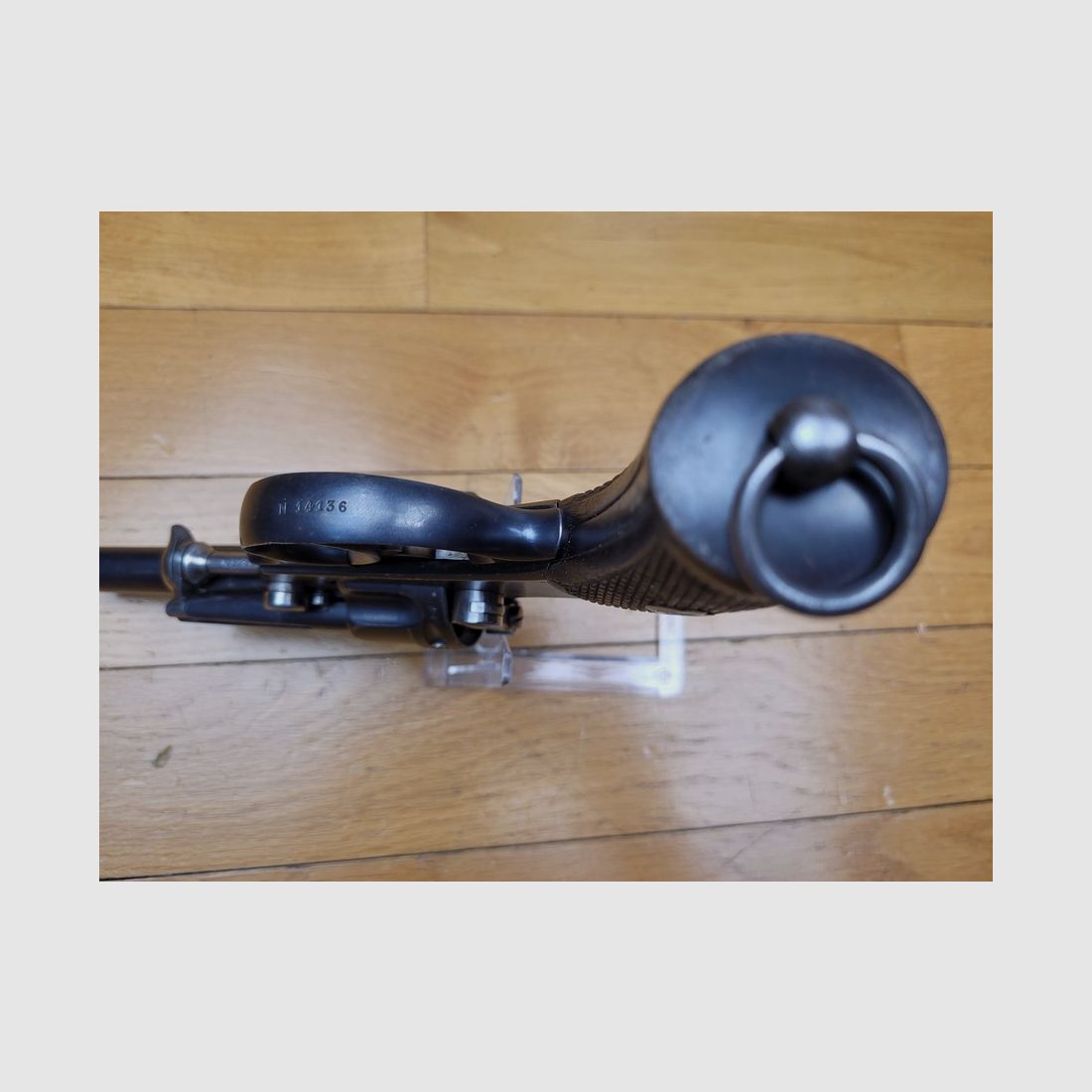 Sehr schöner Offiziersrevolver Mod 1874 – vollständig monomatrikulierte Waffe – MAS von 1877 – noch in seinem strohgelben Zustand – Top Zustand, Bild 13 von 30