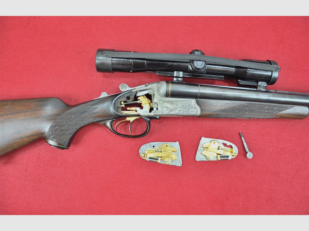 Krieghoff Neptun Primus Drilling 12/70 ; 6,5x57