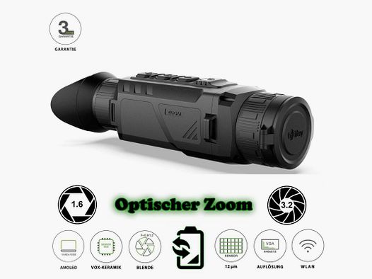 Kamera termowizyjna InfiRay Zoom ZH38 z zoomem optycznym