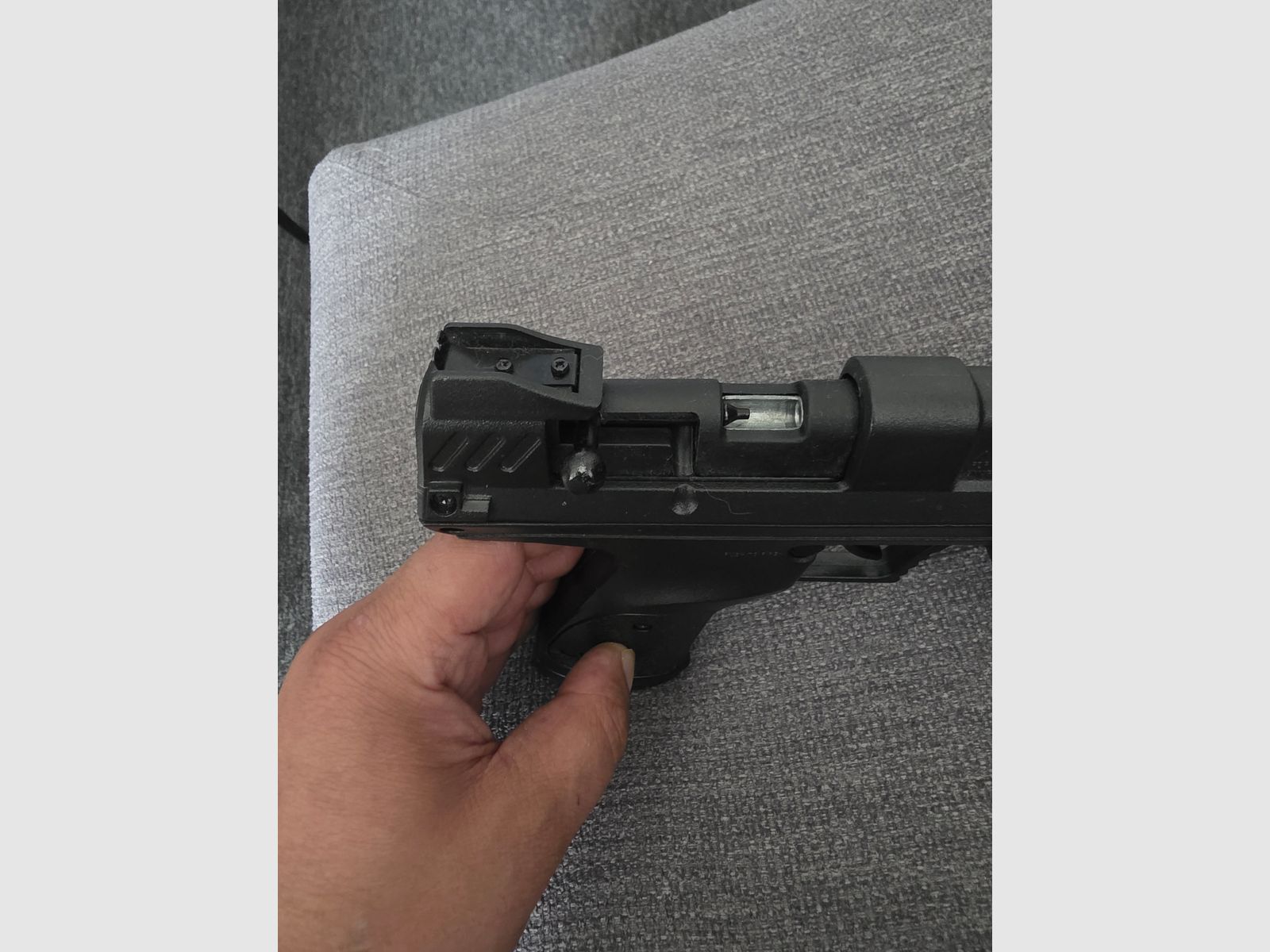 UX Strike Point Pump Luftpistole Kal. 5,5 mm Diabolo schwarz