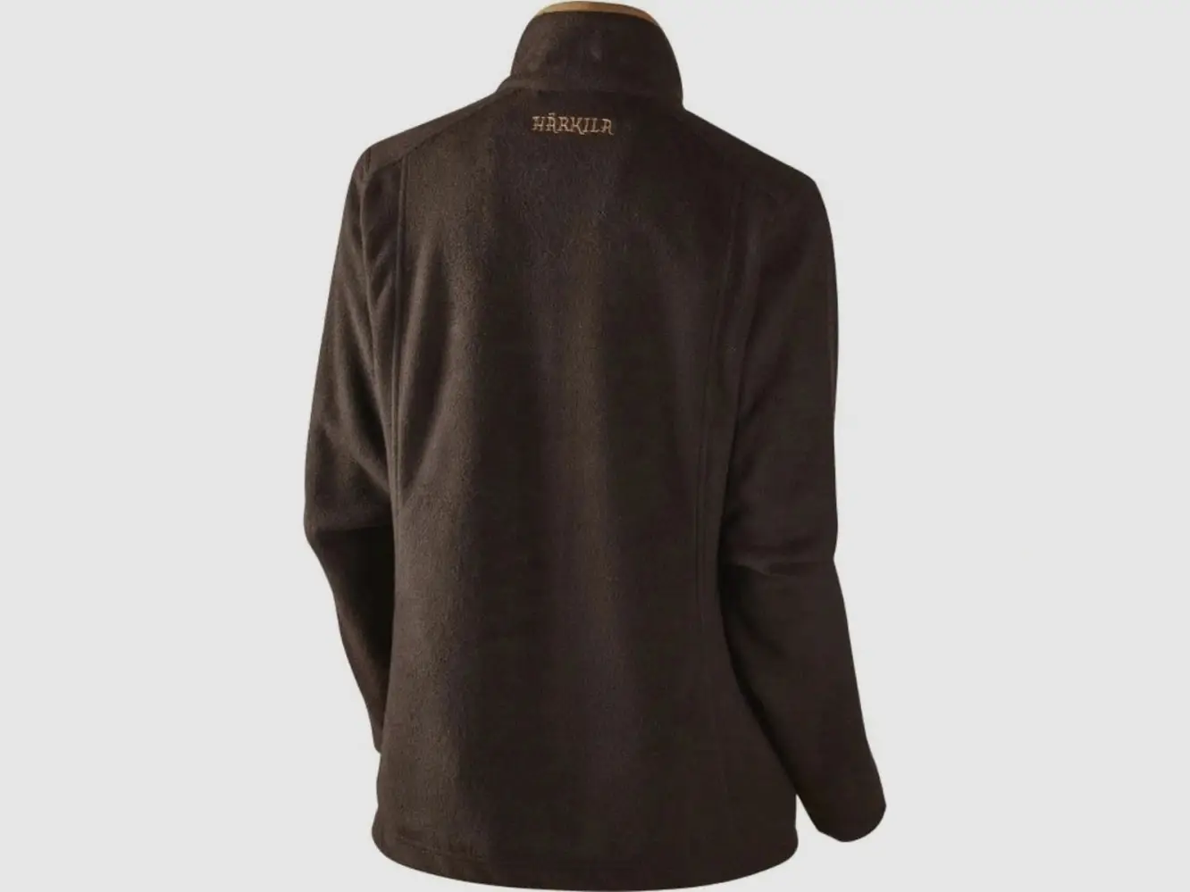 Härkila Sandhem Fleece Jacke Damen Farbe Dark Port Melange, Bild 2 von 3