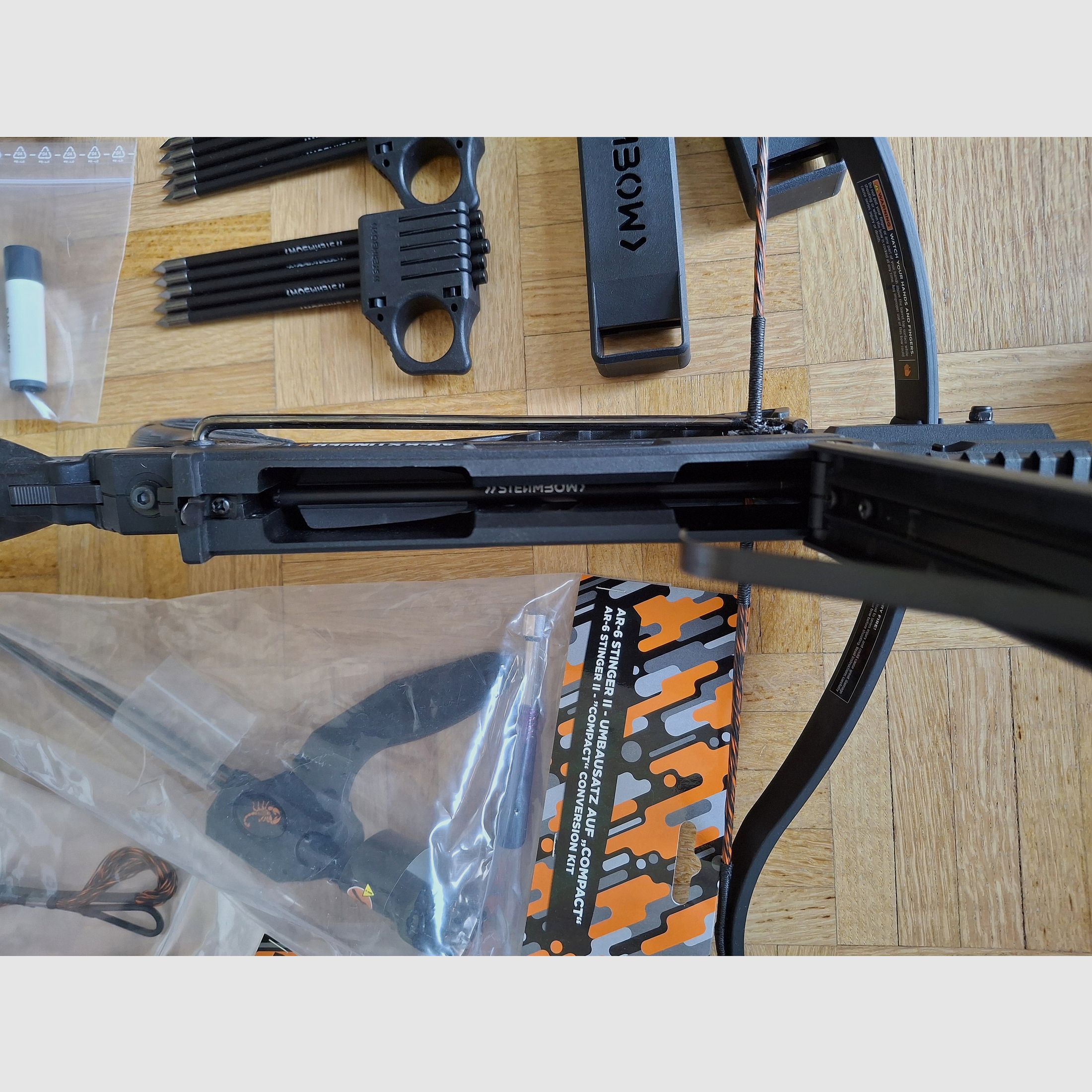 Steambow AR-6 Stinger II - Profi-Vollausstattung