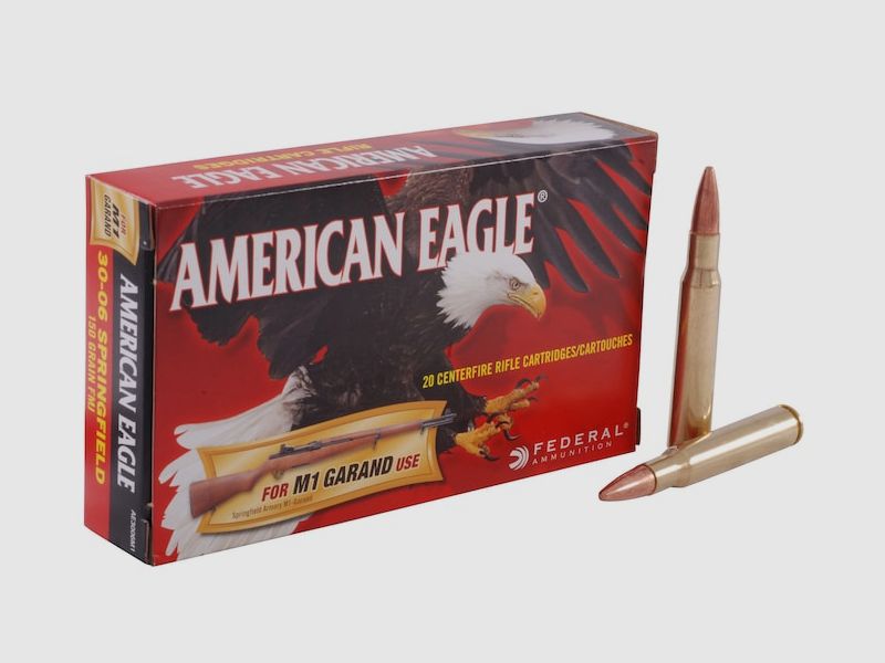 Federal American Eagle .30-06 Sprg. 150GR FMJ 20 Patronen