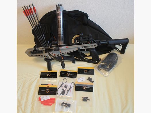 Armbrust COBRA System RX 9 130 lbs Repetierarmbrust, Taktisch,  wie neu, mit viel Zubehör