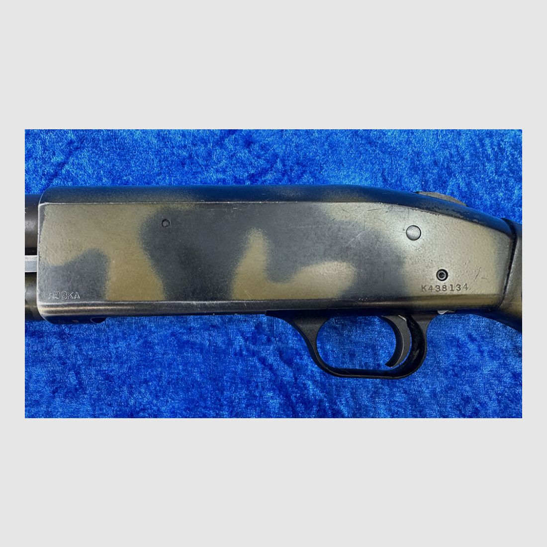 Mossberg 500A mit Austauschlauf