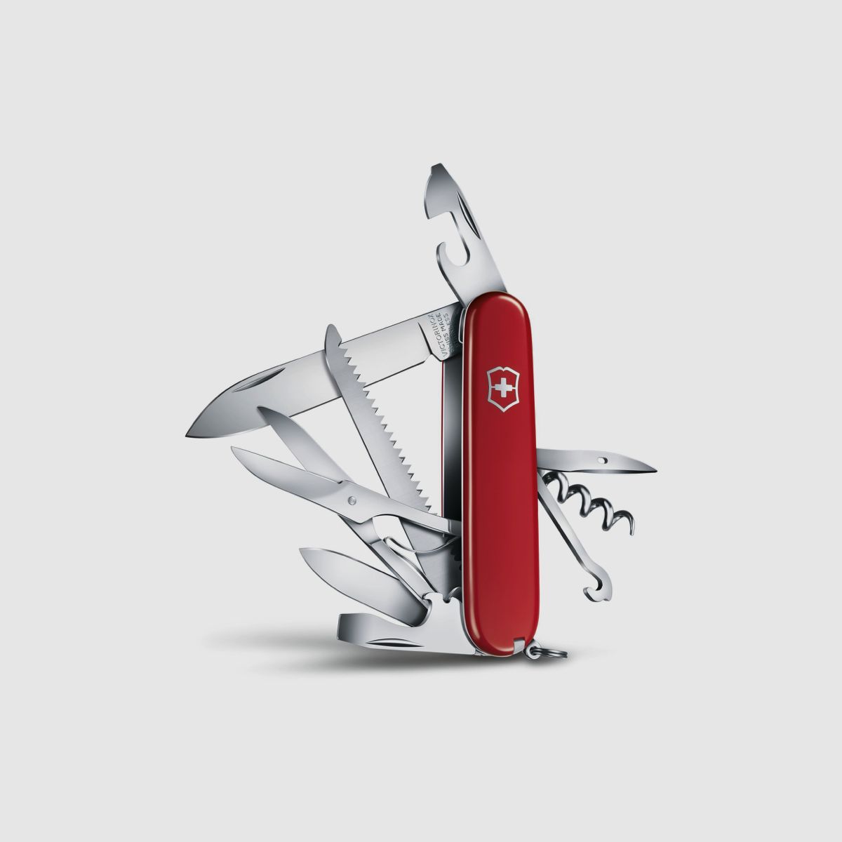 VICTORINOX Offiziersmesser Huntsman Rot 14 tlg.