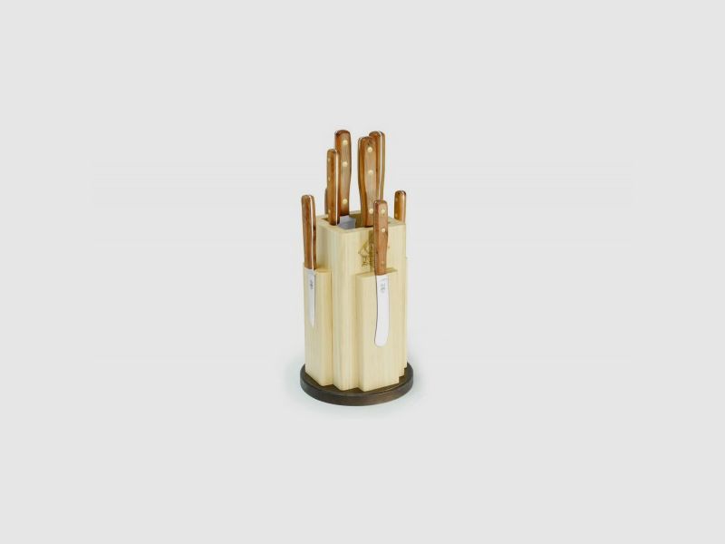 Blocco cucina PUMA con 8 coltelli da cucina