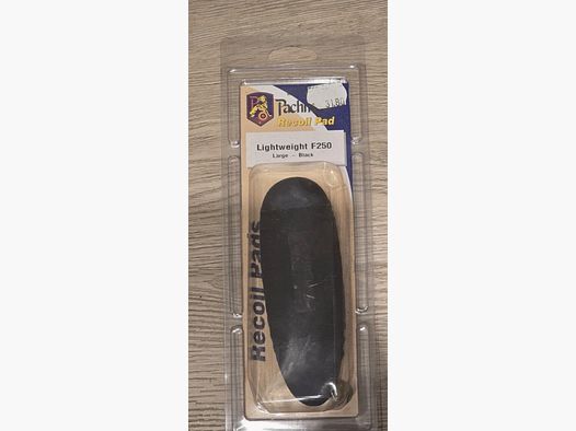 Pachmayr Lightweight F250 Large - Black stock cap