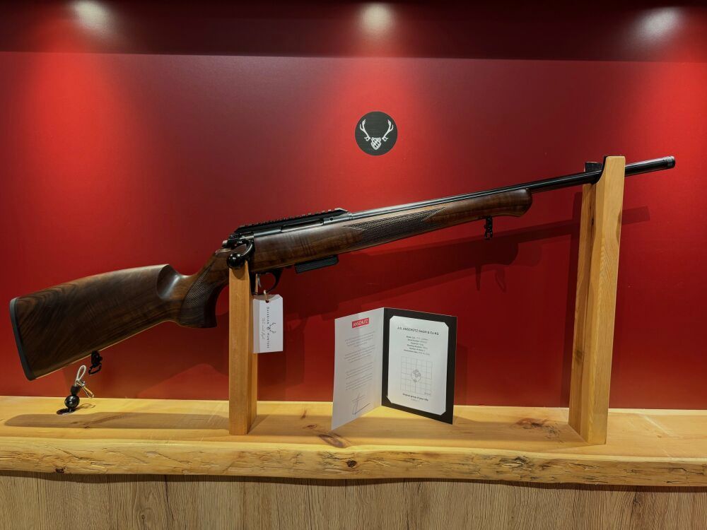 Anschütz 1771 G-15x1 Deutscher Schaft 51cmLL Druckpunktabzug