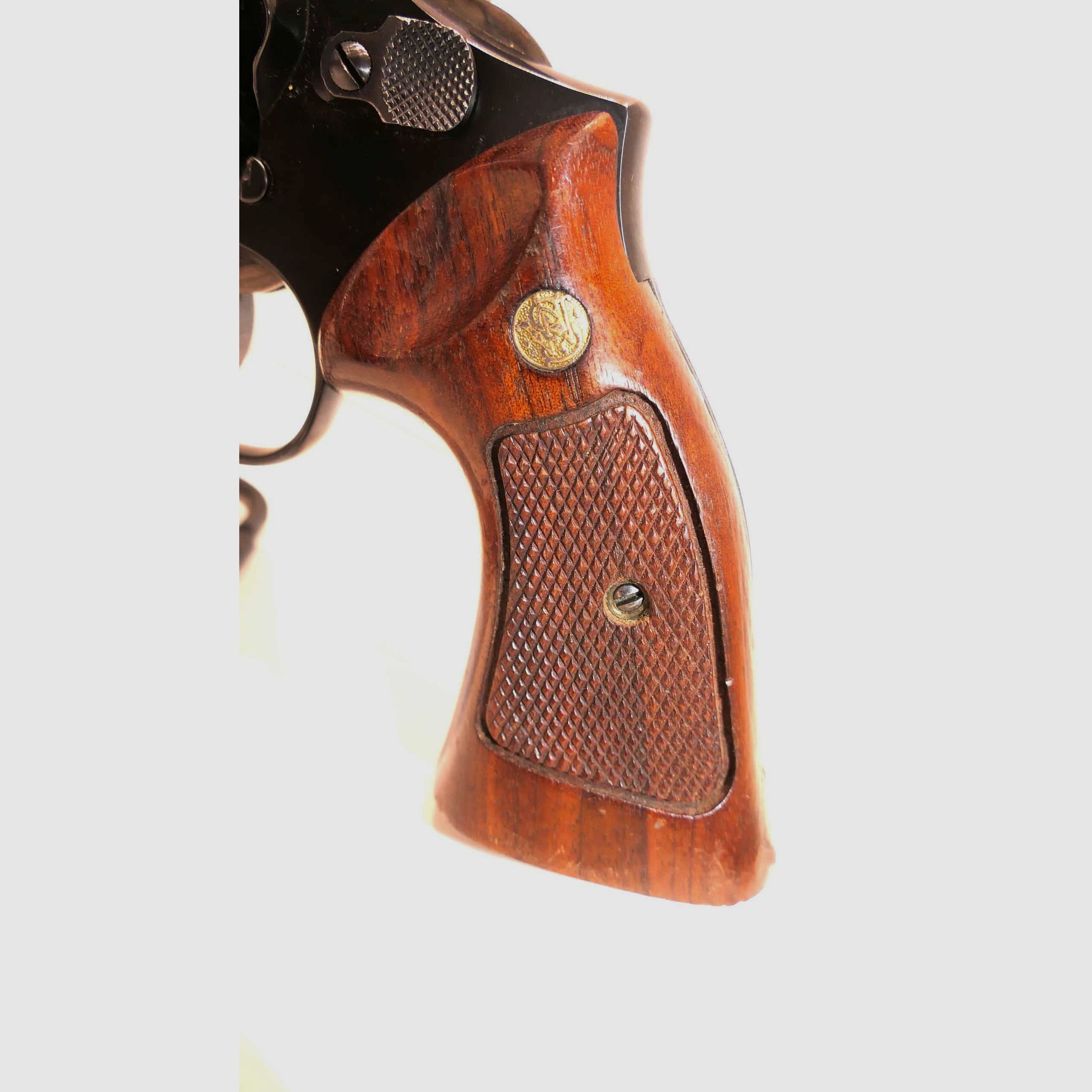 REVOLVER SMITH EN WESSON K38 15-4 6" KAL.38 SPECIAL - gebruikt, afbeelding 4 van 5