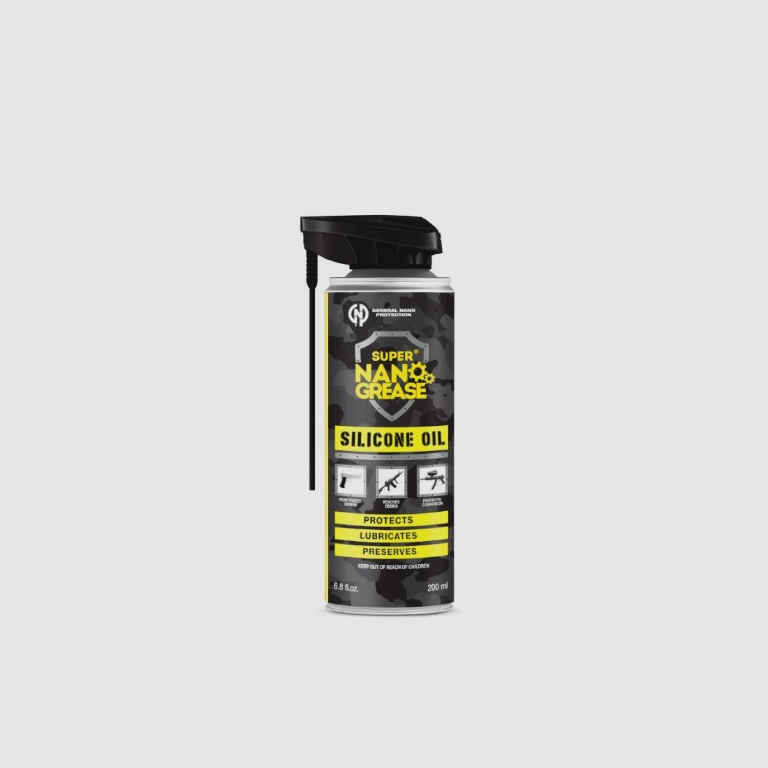 Olej silikonowy NANO 200ml Aerozol