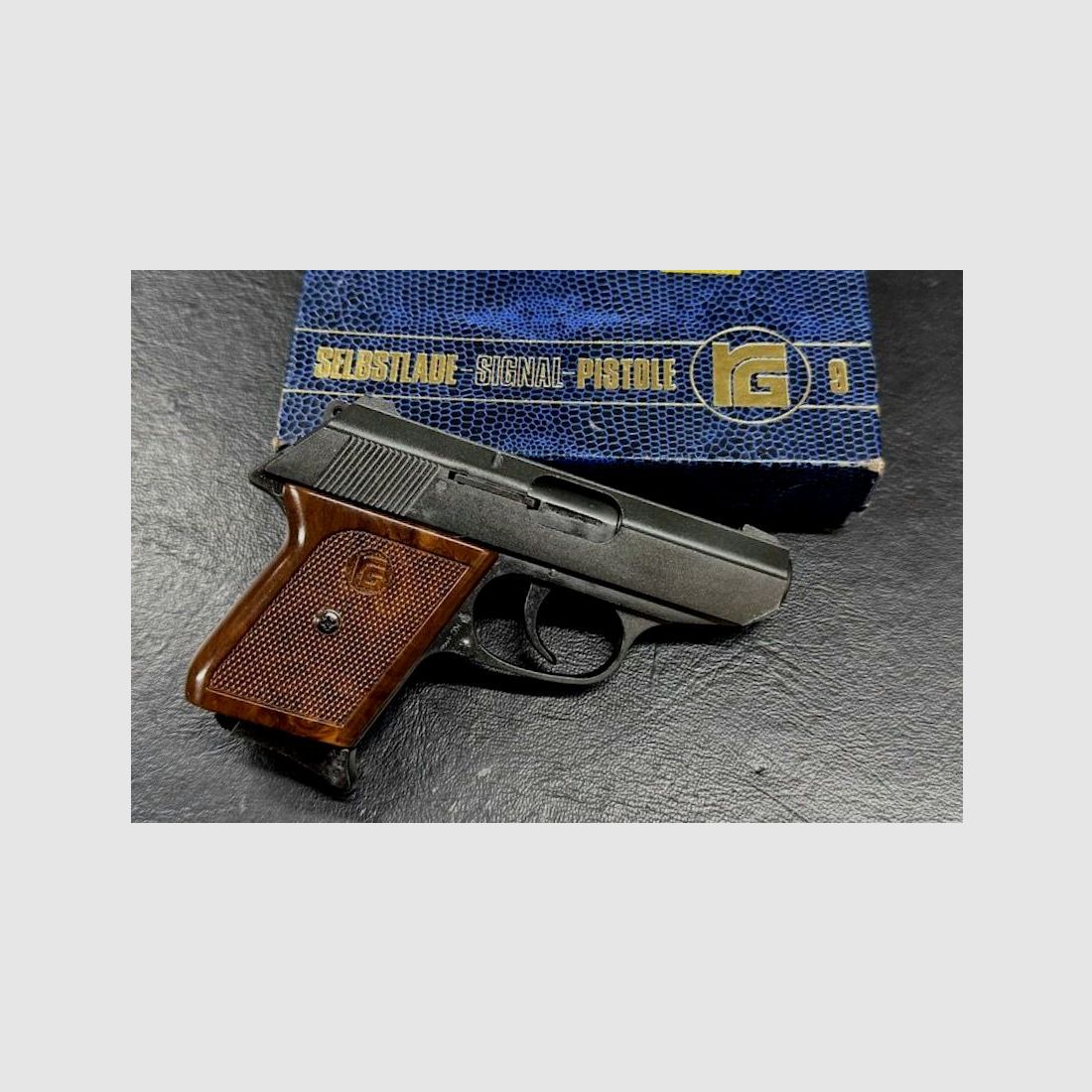 Röhm RG9 blank firing pistol (8 mm K., PTB 413) RG 9
