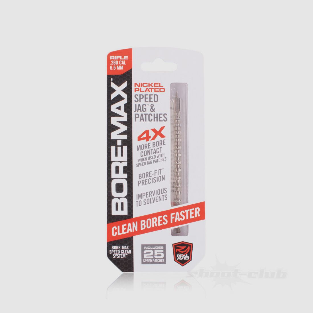 Real Avid Bore-Max Speed Jag & Patches 6,5mm