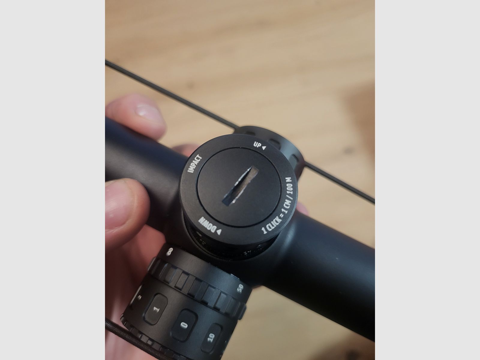 Minox RS 6 3-18x56 telescopio de mira