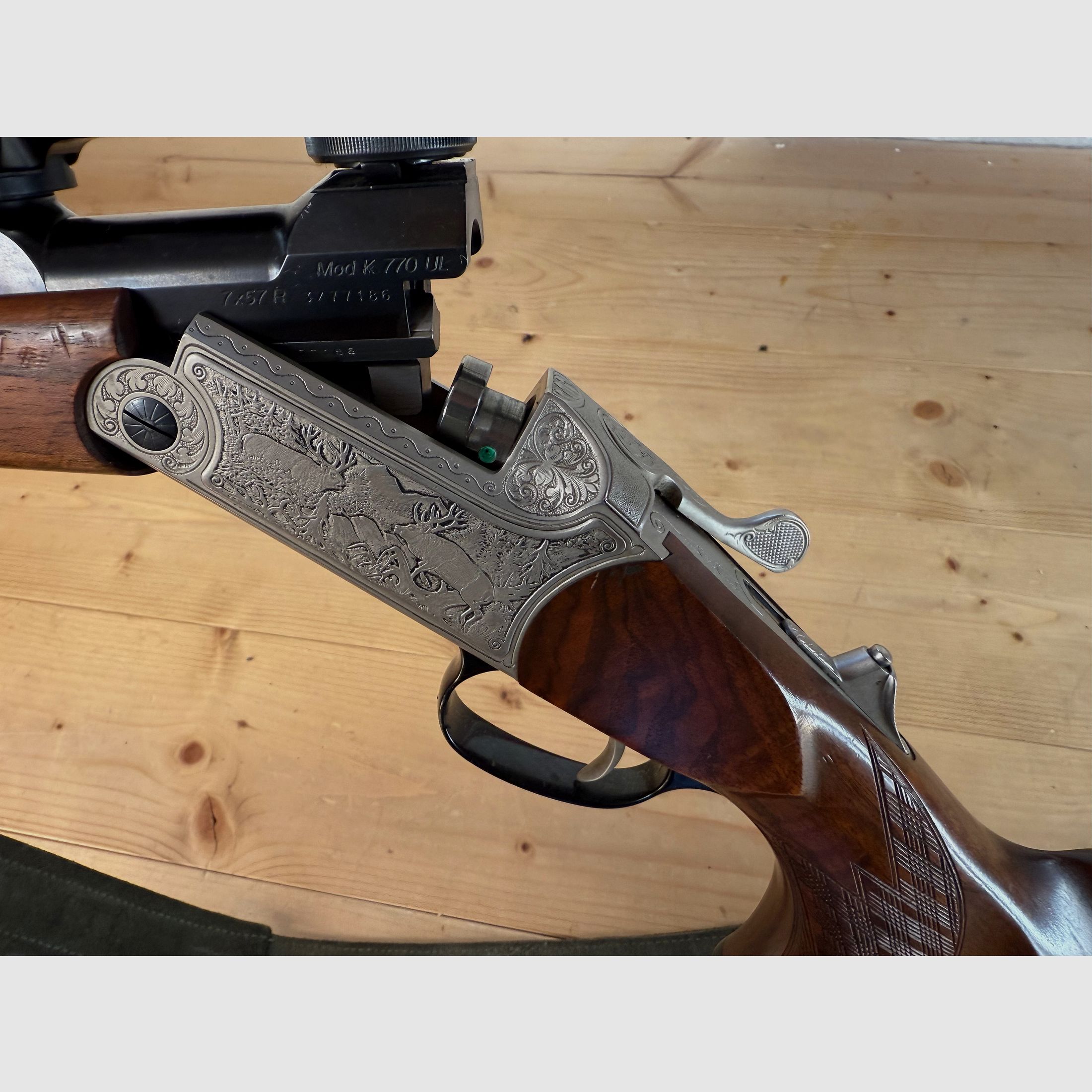Blaser K77 K770 UL Luxus 7x57R Zeiss Diatal 6x42 ZM Maserholz - Top Schussleistung