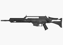 Heckler & Koch Halbautomatischebüchse Heckler & Koch HK243 S TAR Schwarz , .223Rem, Zivilversion des G36 Bundeswehr