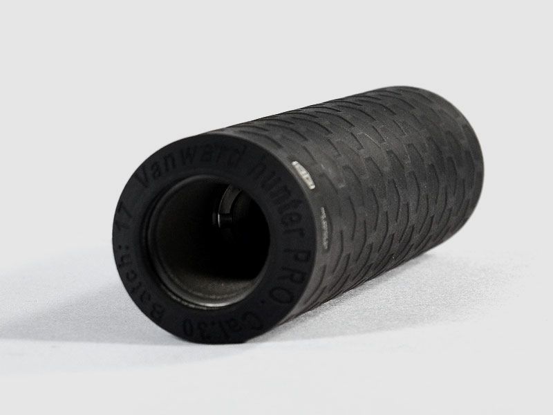 VANWARD Hunter PRO G2, Silenciador Titan Overbarrel para calibre .30 (por ejemplo, .308 Win.), NEGRO