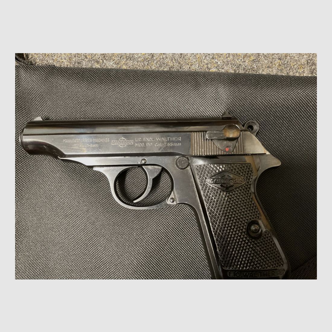 Manuring (Walther) Mod Pp 4 Zoll 7,65 Browning