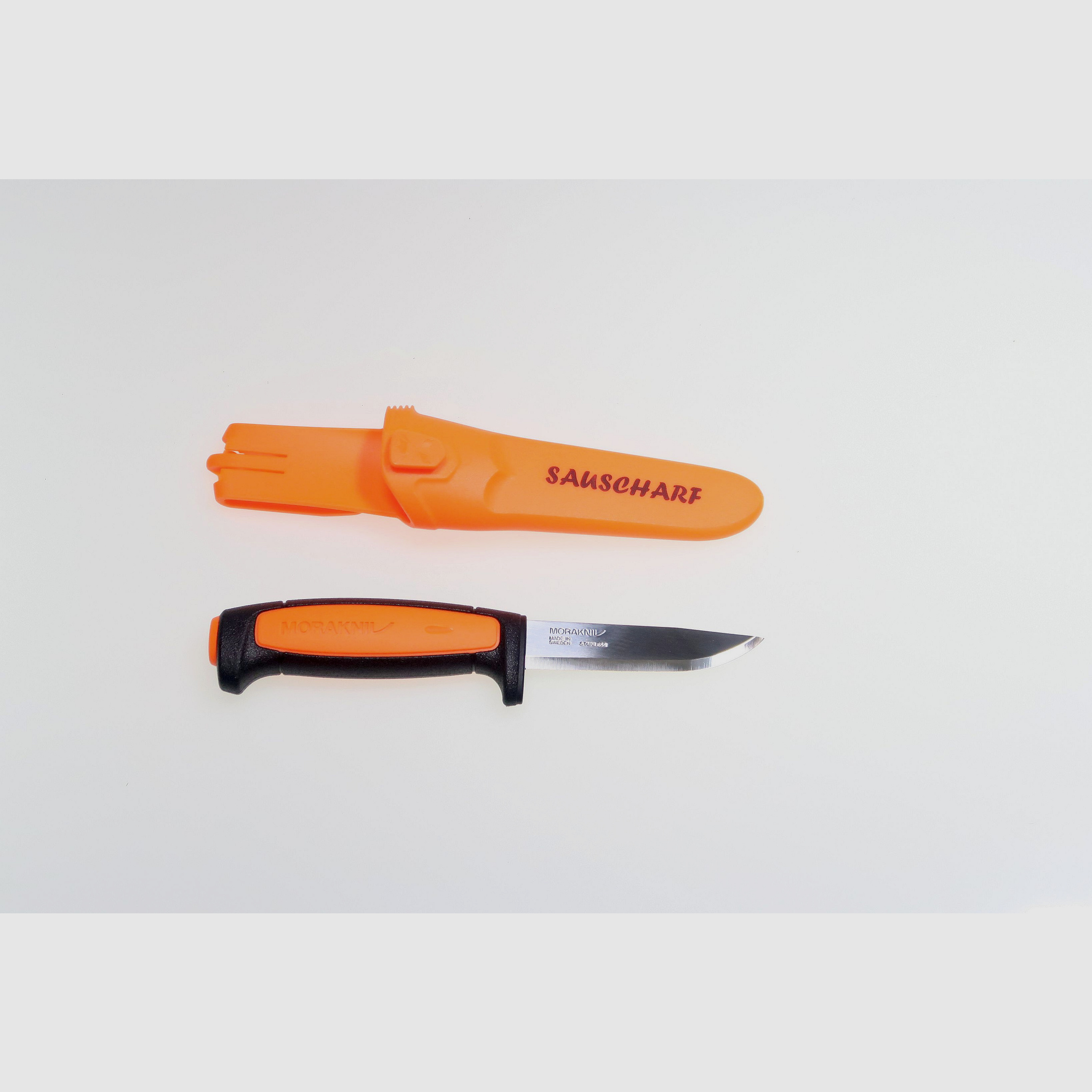 Mora Messer orange Sauscharf