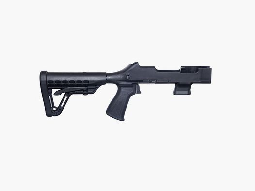 Archangel Pistol Grip Adjustable Stock (Ruger PCC 9MM Carbine) - Black Polymer