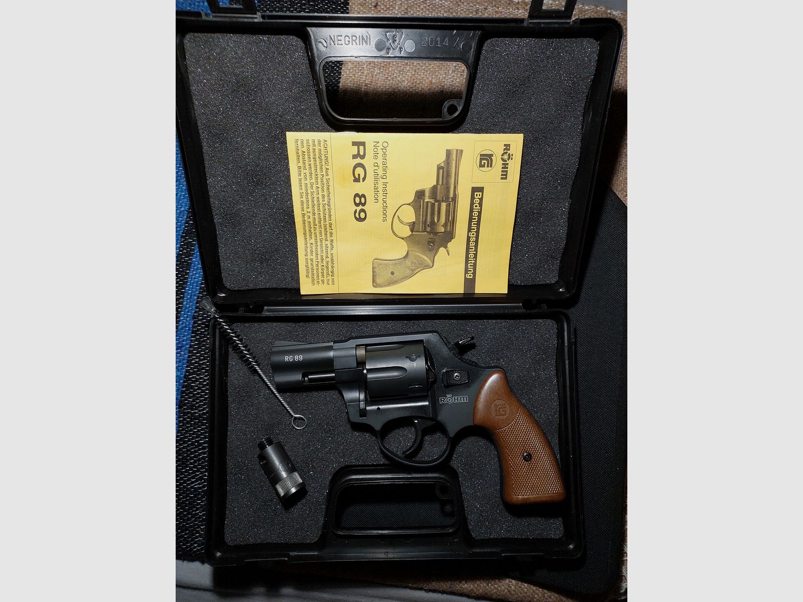 Röhm RG89 Schreckschuss Revolver brüniert (PTB 976)