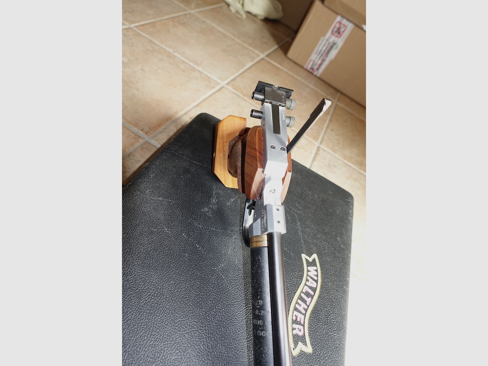 Walther CP2 Matchpistole mit Koffer