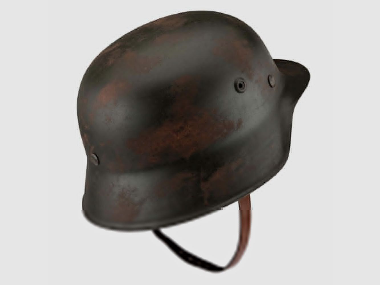 Reproduktion deutscher M35 Helm gealtert, Bild 3 von 3
