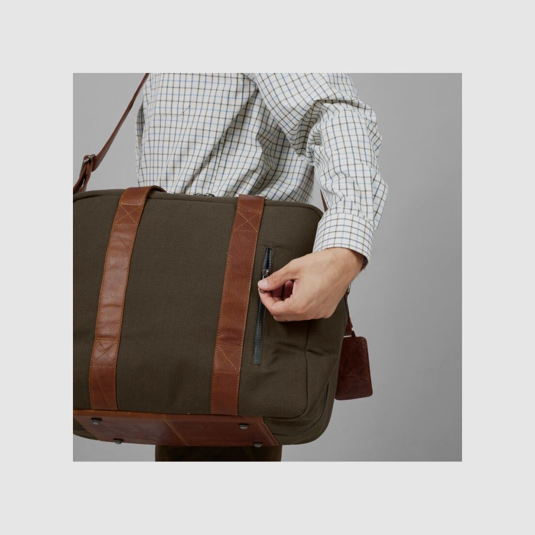 Bolsa de viaje Härkila 30l Verde oliva cálido