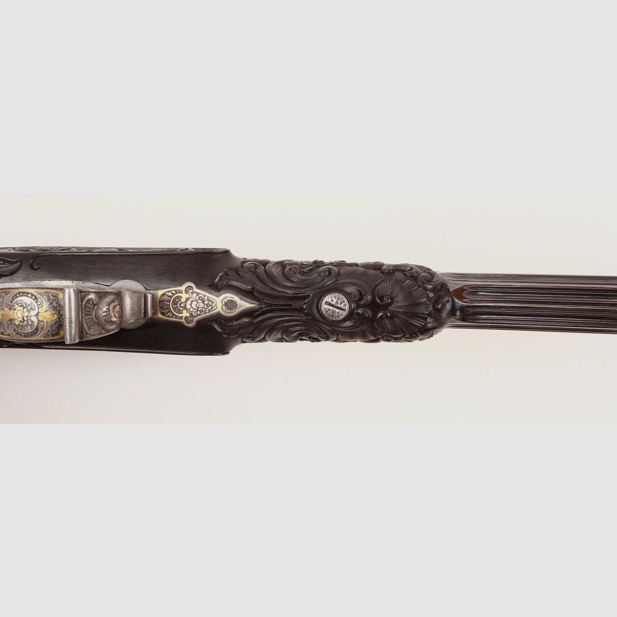 Salonscheibenpistole Mangeot Brüssel  ca. 1860  Artikel 10437