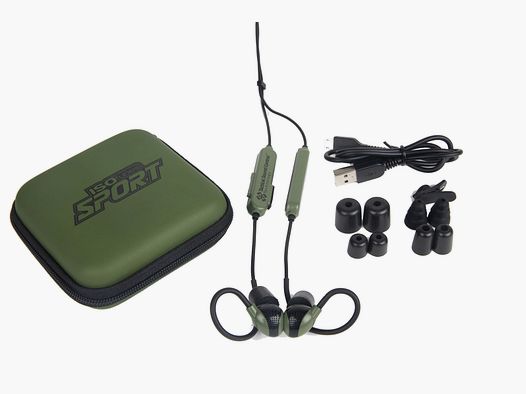 ISOtunes Sport Advance Tactical / mit Bluetooth / grün /