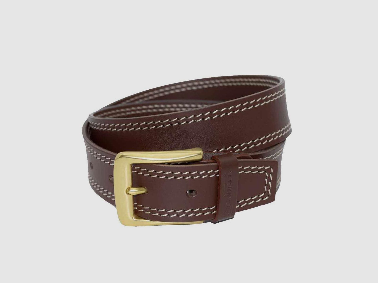 Waffengürtel SPORT 40 mm Braun-110cm/43 Inch./(XL)