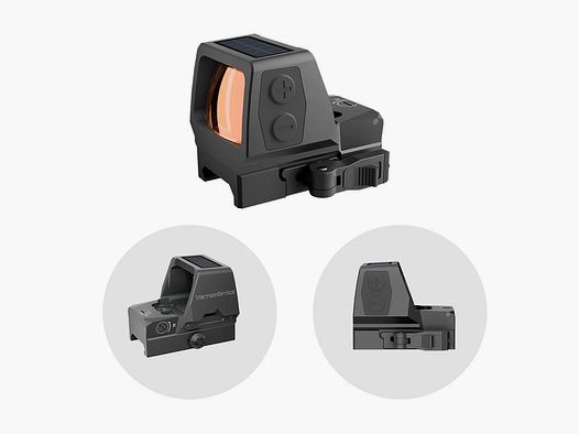 Vector Optics SCRD-SM44 Frenzy Plus F3 1x22x32 Red Dot Sight Solar