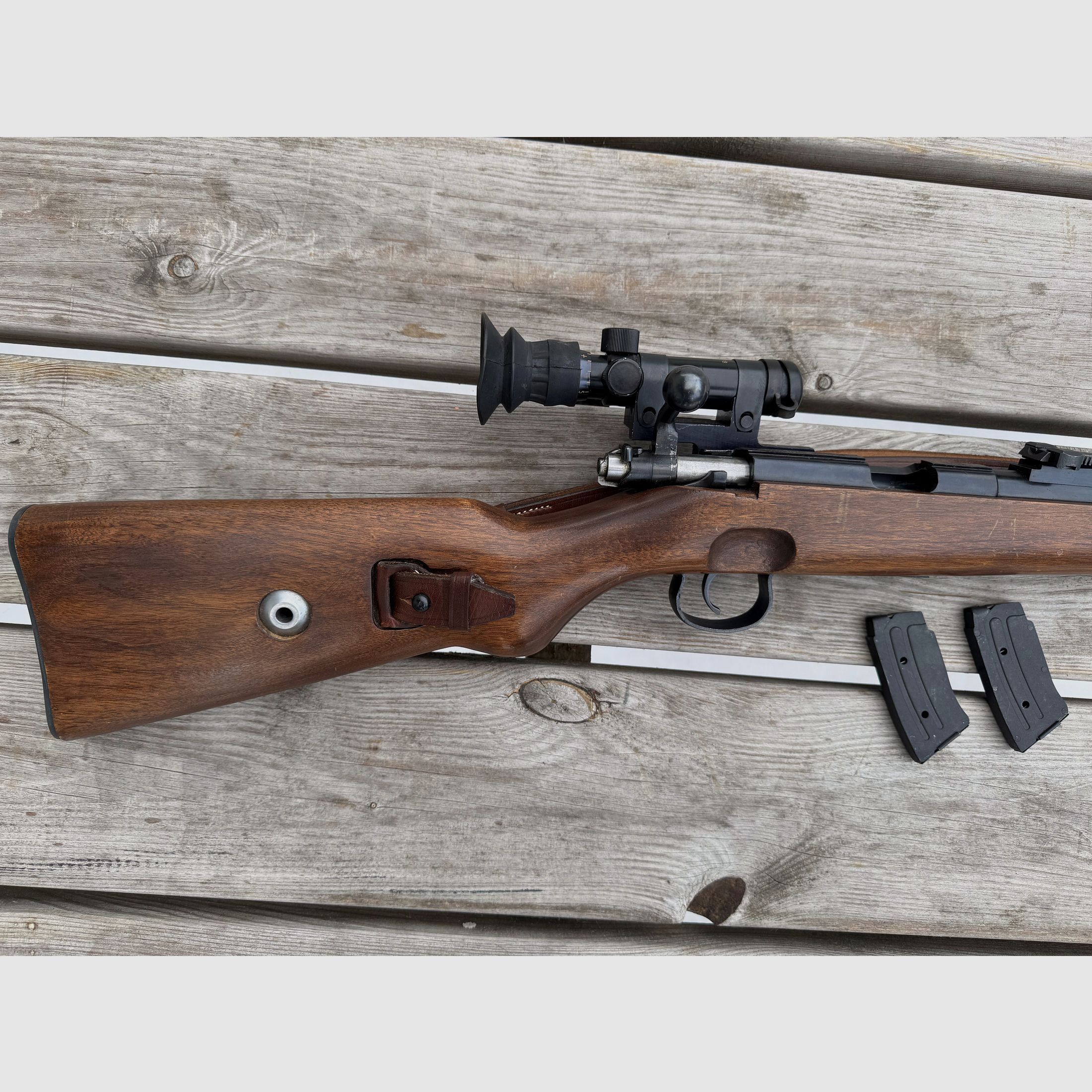 K98 Sniper Wehrsportgewehr replica in .22lfB met accessoires