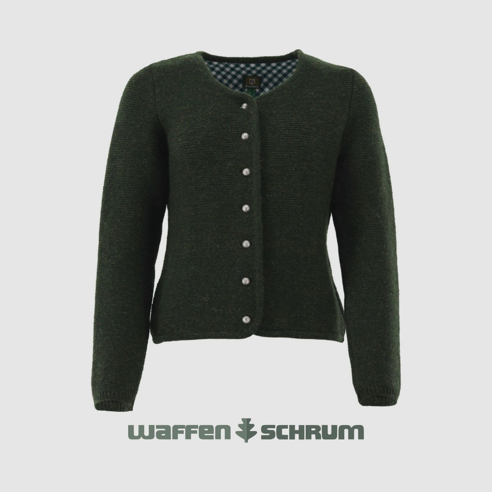 OS Trachten Strickjacke Rundhals