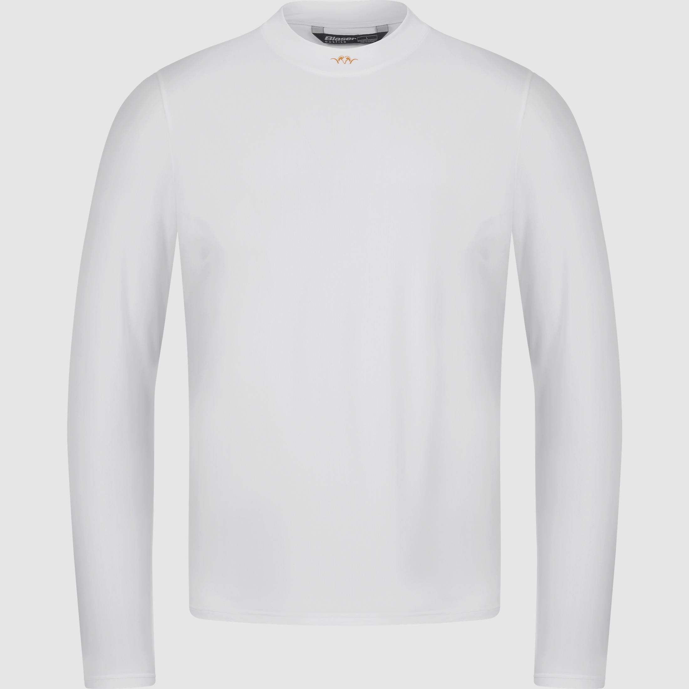 Men's Competition Long Sleeve Shirt White White XL