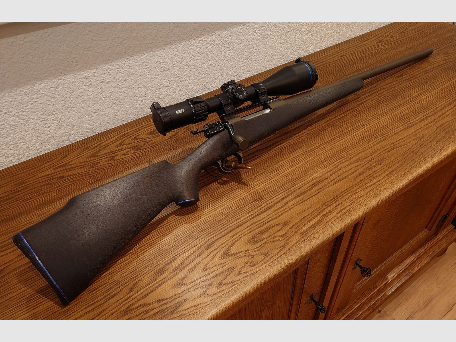 Mauser 98 in 220 Swift - Cerakote - Timney Abzug