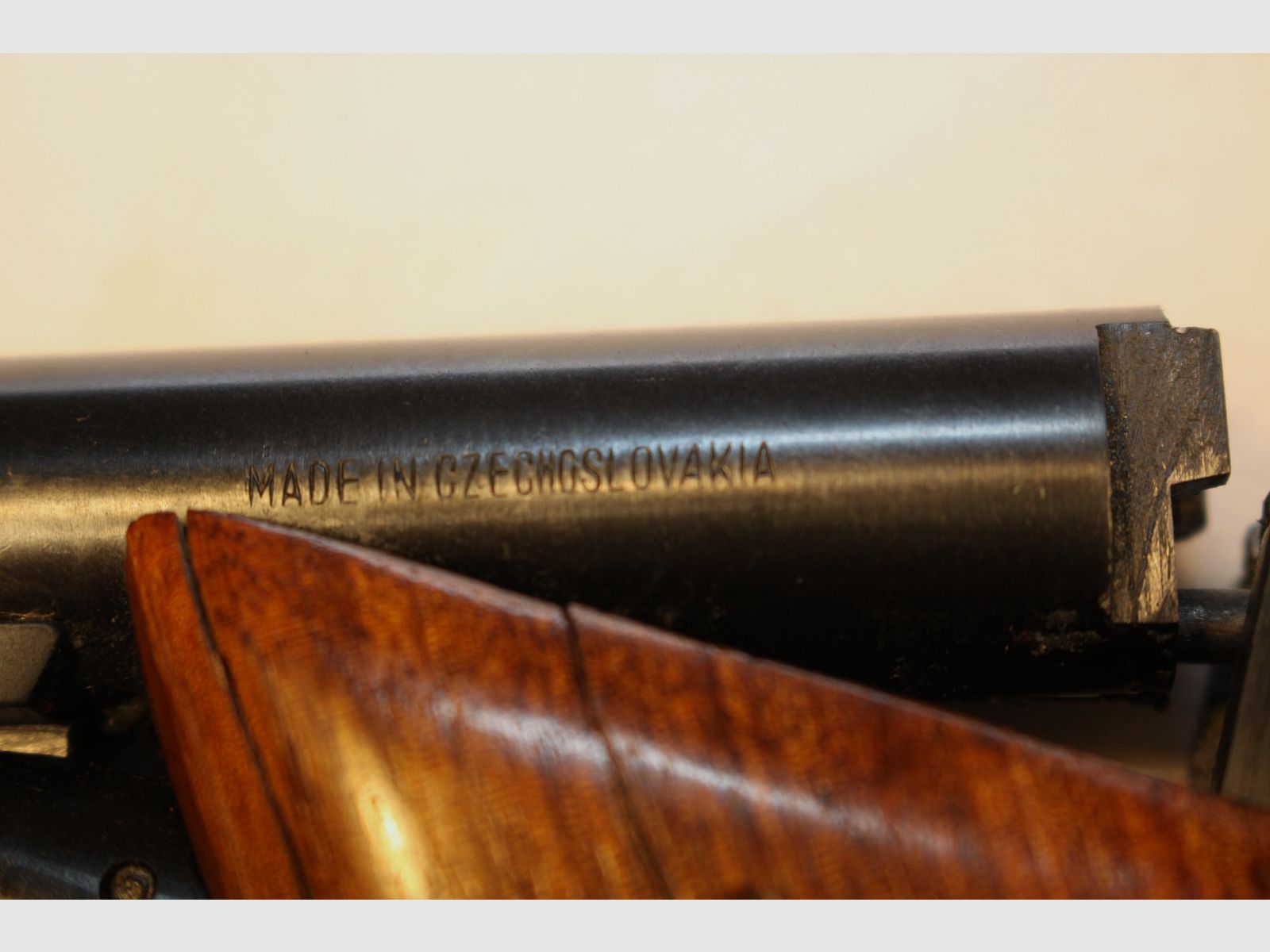 Einzelladerpistole Drulov im Kaliber .22lr.