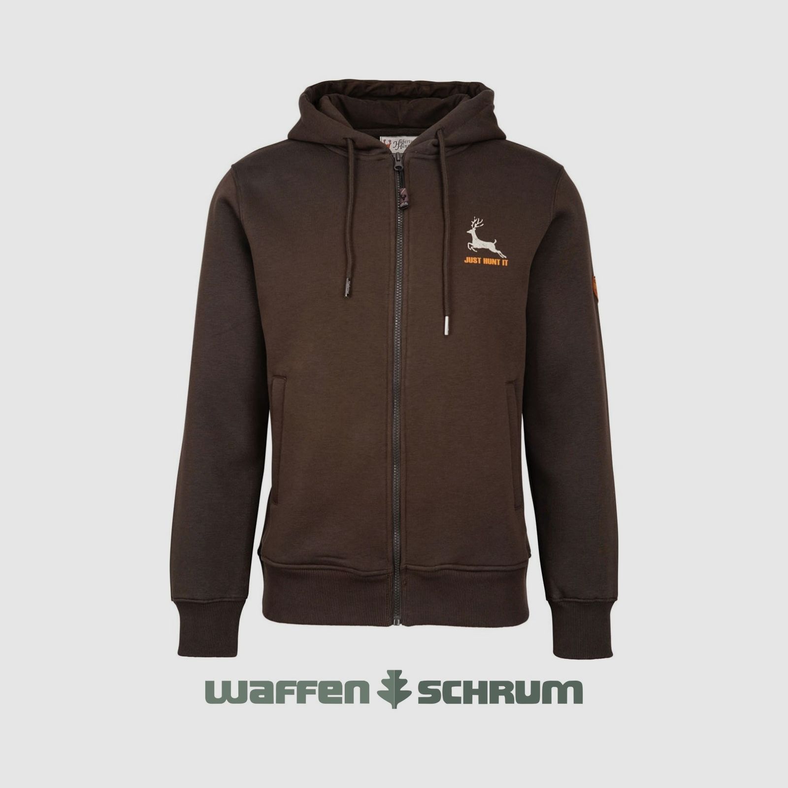 Hubertus Hoodie Just Hunt It Oliv/ braun