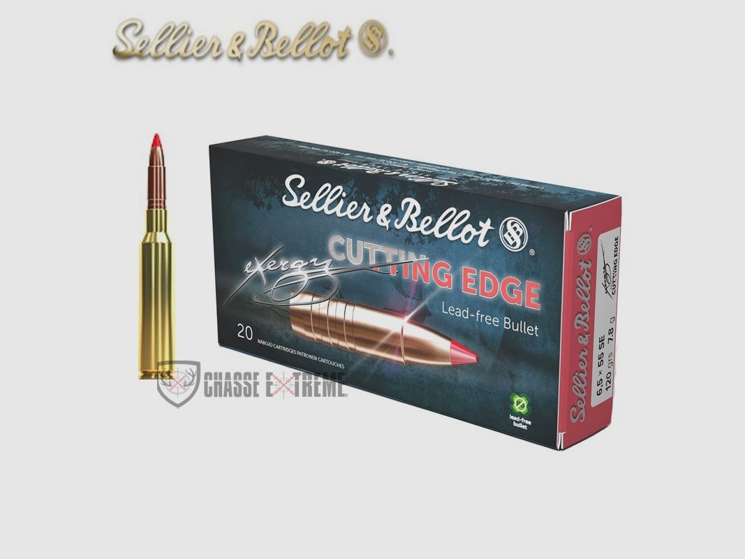 20 nabojów S&B Exergy Edge Kal. 6,5x55SE 120Gr TXRGCE