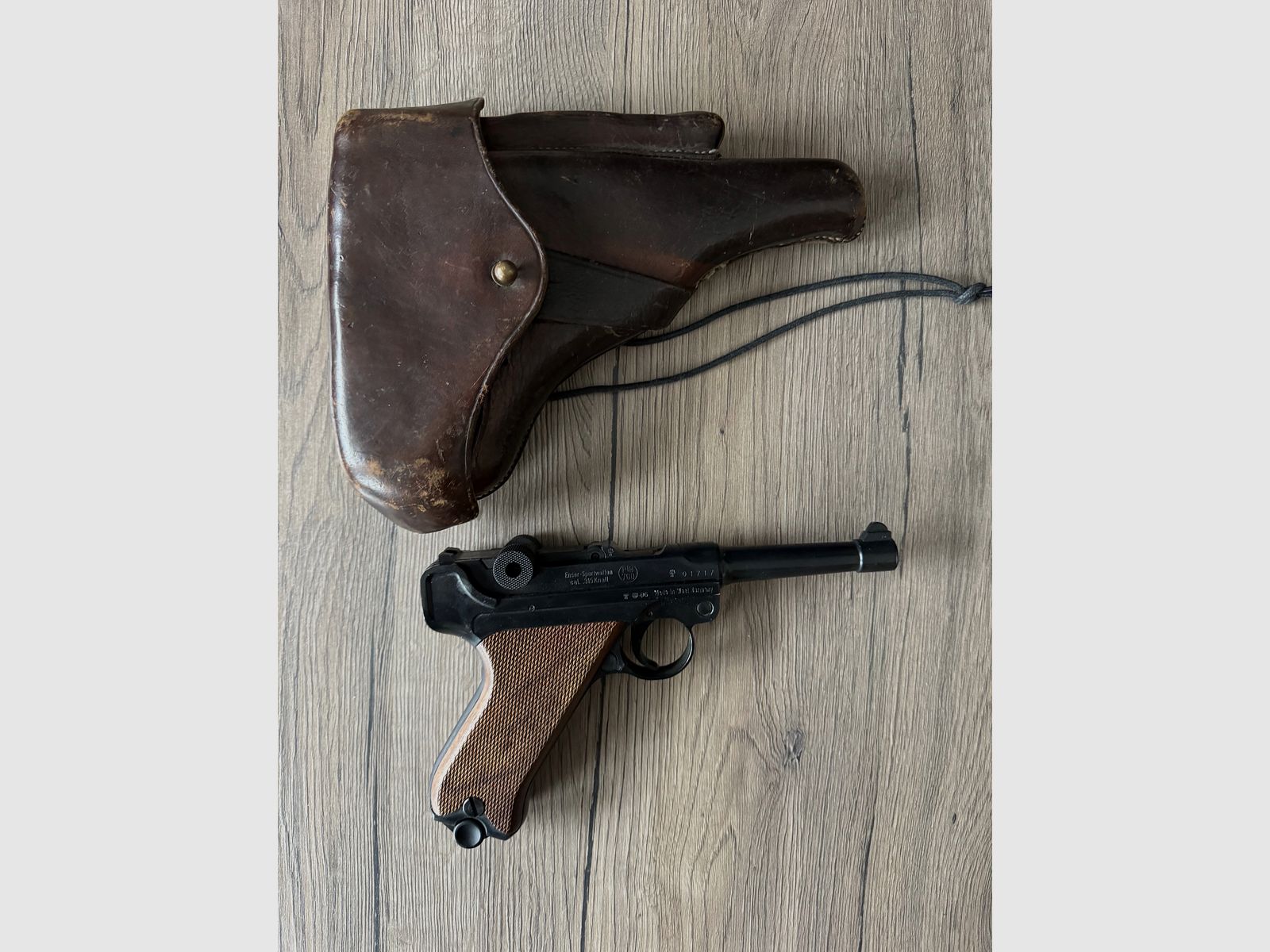 IWG Parabellum 08 blank firing gun sports weapon