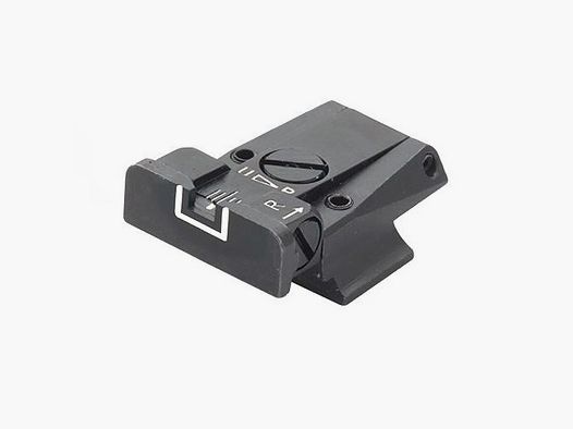 TR Visier Weiß Outline S&W Pistole