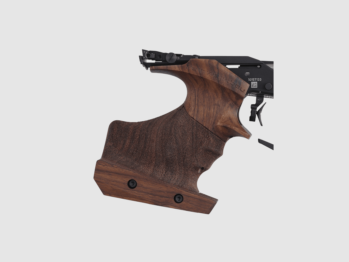 Crosse anatomique en noyer pour pistolet à air Feinwerkbau P 8X, droitier, taille L, image 1 sur 2