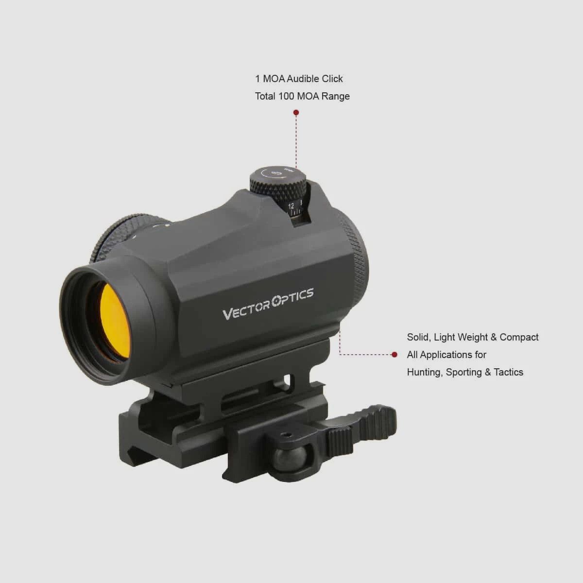 Rotpunkt Vector Optics Maverick-II 1x22 GenII, Bild 4 von 13