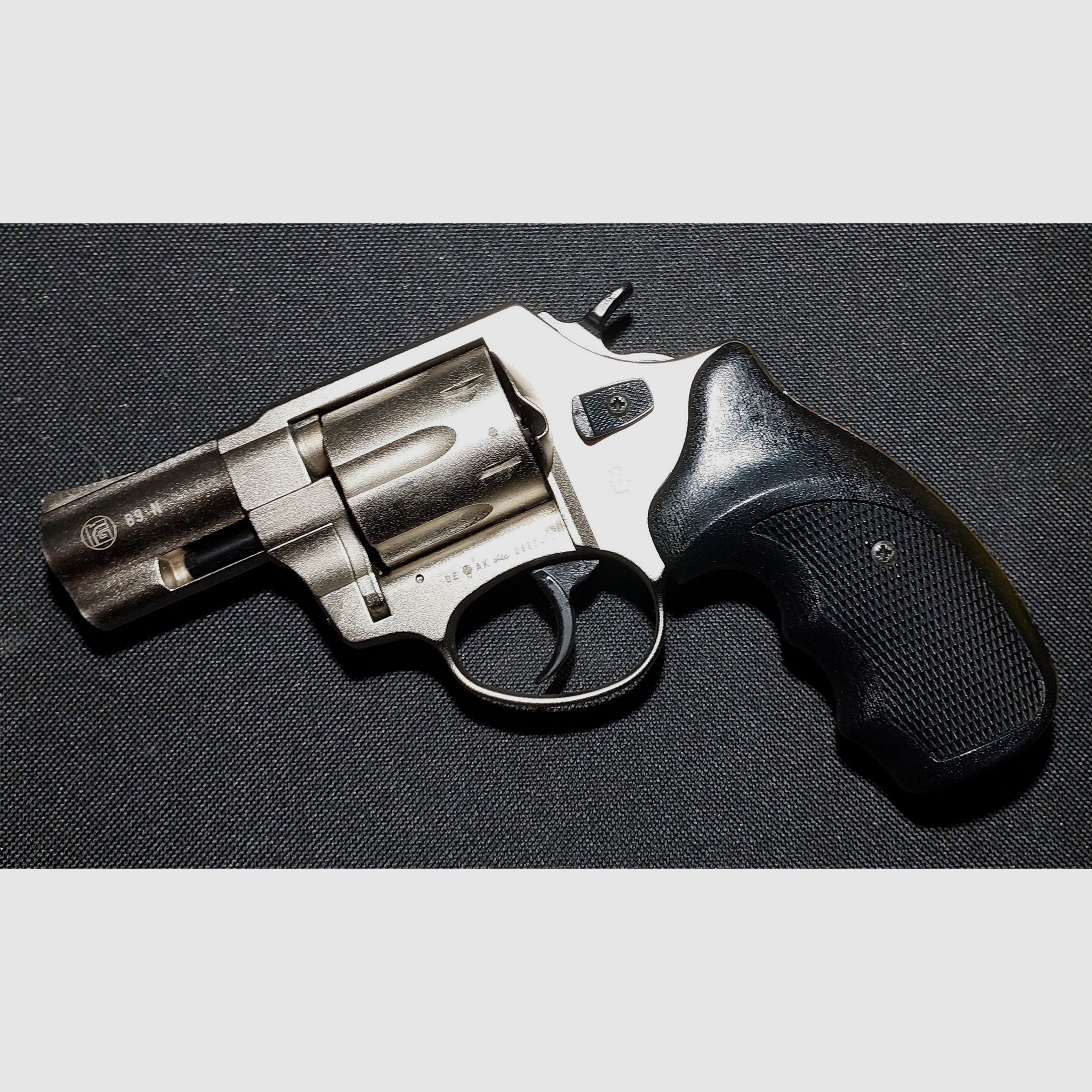 Röhm RG89 Schreckschuss Revolver vernickelt (PTB 594) RG 89 Nickel