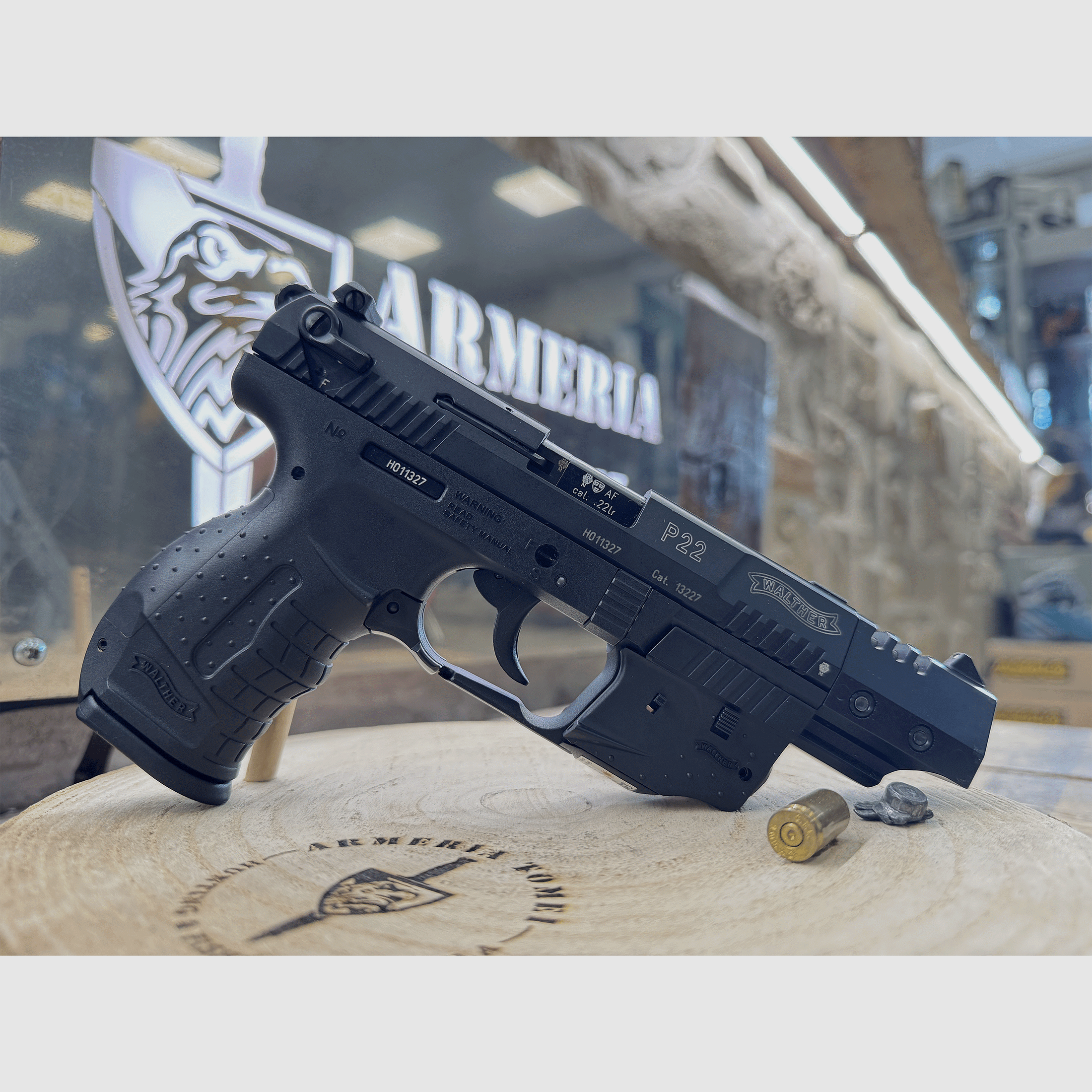 GEBRAUCHT – PISTOLE – WALTHER MOD. P22 TARGET Kal. 22LR, Bild 3 von 5
