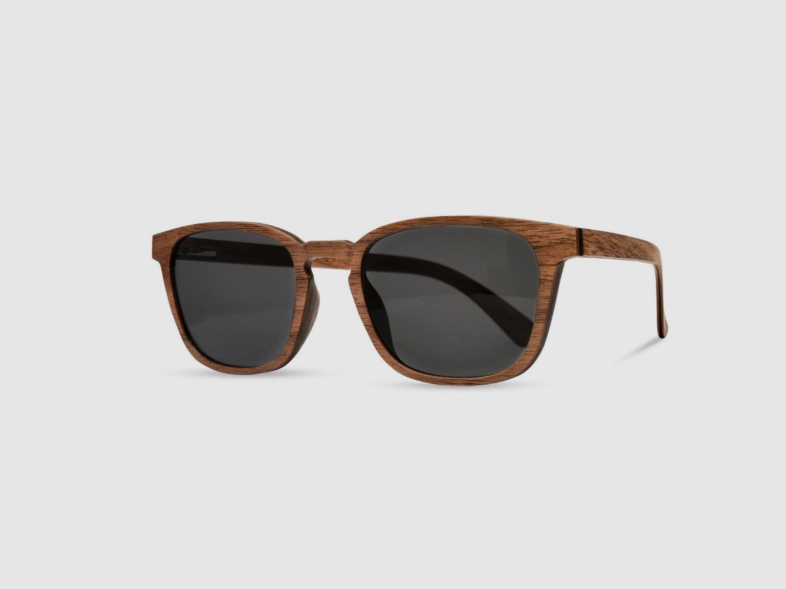 Sonnenbrille Waldblick aus Walnussholz