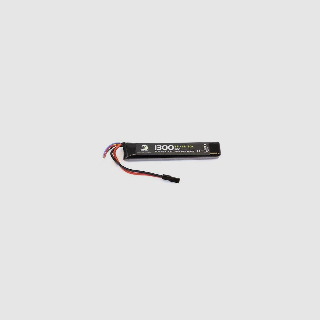 LiPo-Akku 11,1 V / 1300 mAh 20C 1 Stick