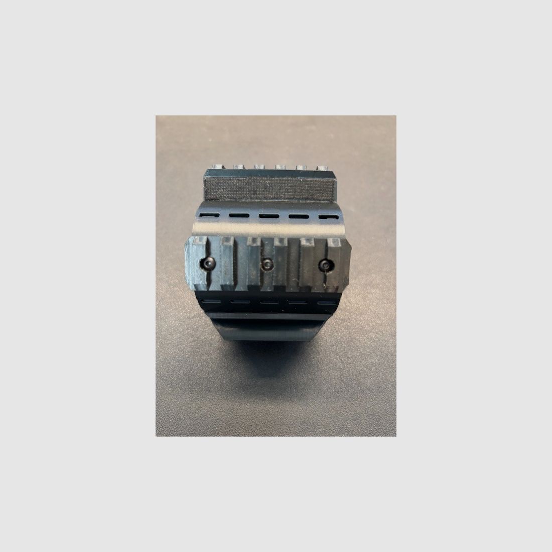 HP Max Mk1 / Mk2 | Bottle Clamp mit 3x Picatinny-Schienen - 6,5cm