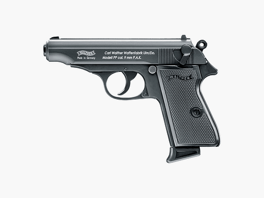 WALTHER PP 9mm P.A.K. zwart