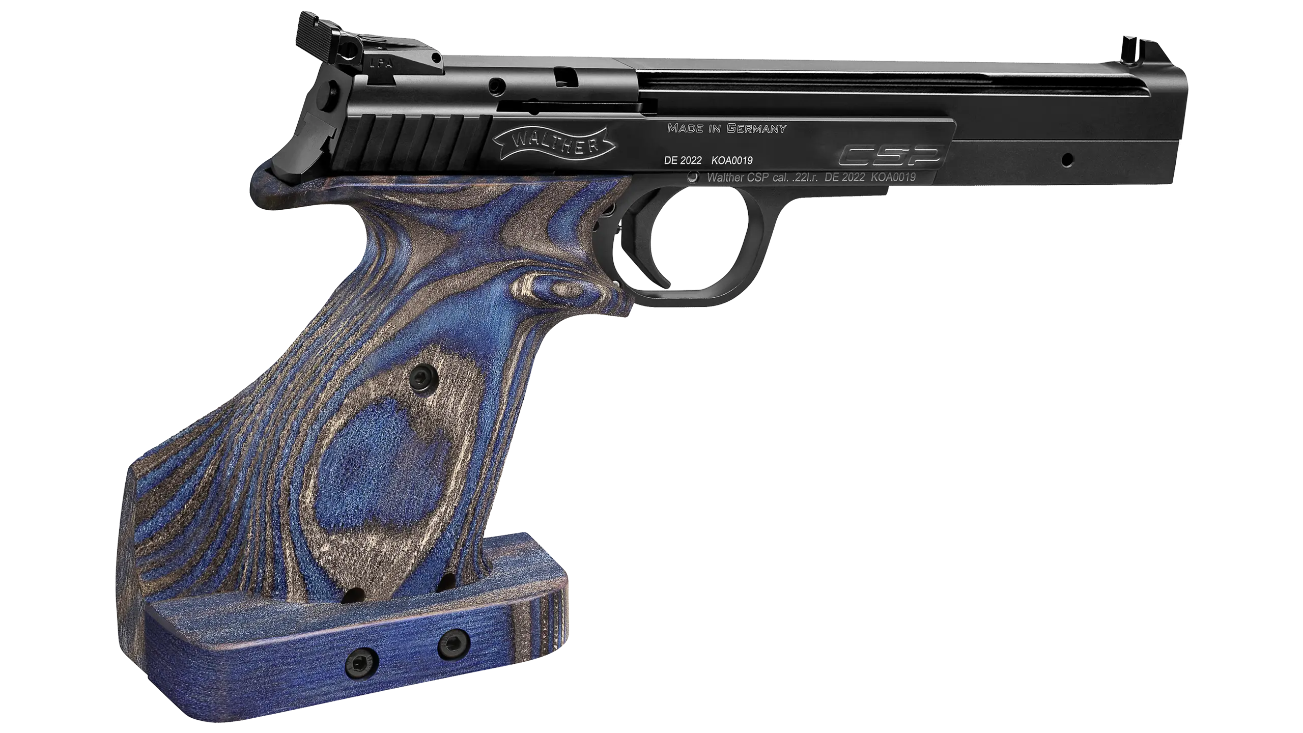 Walther CSP Expert Blue Angel- .22 LR, afbeelding 1 van 2